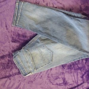 Straight leg jeans